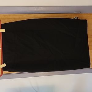 Women's black pencil skirt